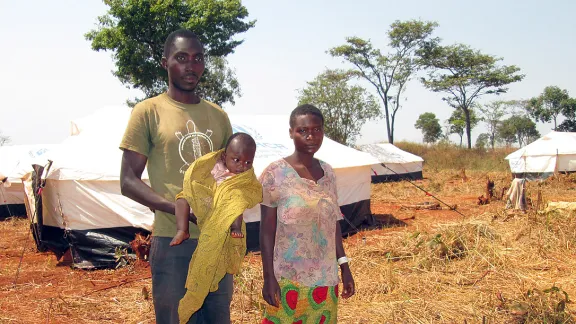 Ngendakumana DÃ©sirÃ©, with wife GeneviÃ¨ve and daughter FÃ©licitÃ©, is back in Tanzania for the second time in his life. Photo: Gilles Ouedraogo