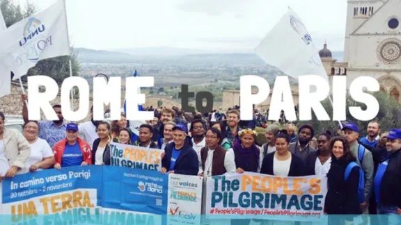 LWF welcomes People's Pilgrimage participants to Geneva.  Photo: People's Pilgrimage