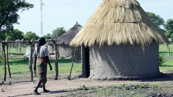 Treatment and care enabled AmÃ©line to move freely and take care of her children again. Photo: LWF/ C. KÃ¤stner