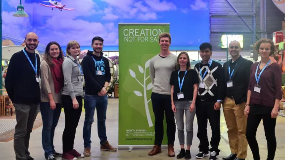 Some members of the LWF climate delegation to COP 23. Photo: Simon Chambers/ACT