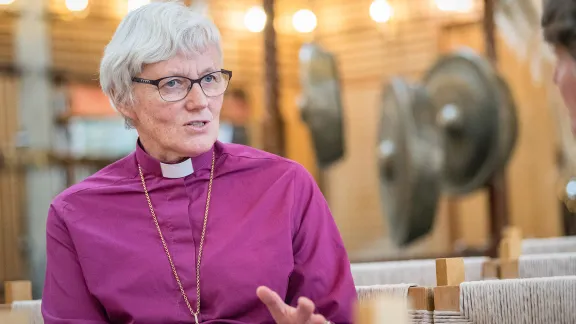 Die Erzbischöfin der Kirche von Schweden, Antje Jackelén. Foto: LWB/Albin Hillert