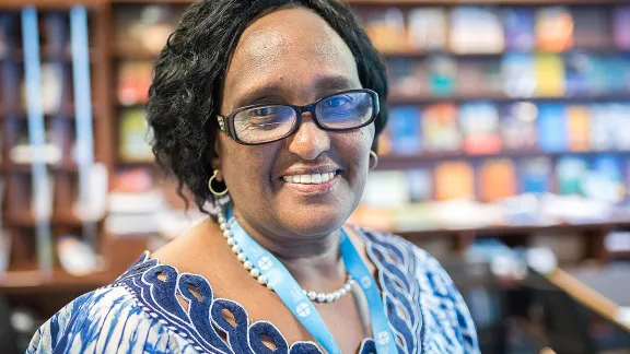 In Voices from the Communion, LoeRose Mbise of the Evangelical Lutheran Church in Tanzania says education and awareness-raising are critical if violence against women and girls is to be tackled. Photo: LWF/Albin Hillert 