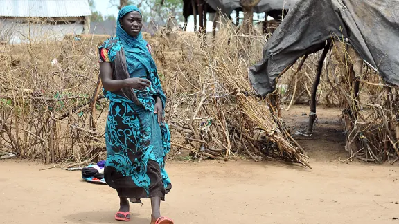 Gisma with her family. Photo: LWF/ C. KÃ¤stner