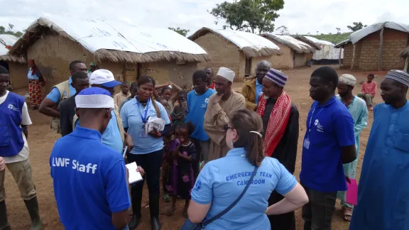 LWF Cameroon field staff. Photo: LWF