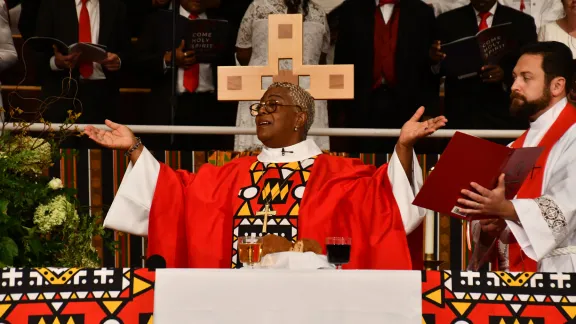 Bishop Patricia Davenport of the ELCAâs Southeastern Pennsylvania Synod