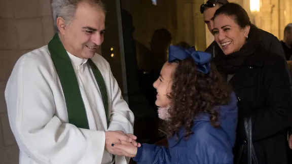 Rev. Ibrahim Azar has been elected a bishop of the Evangelical Lutheran Church in Jordan and the Holy Land