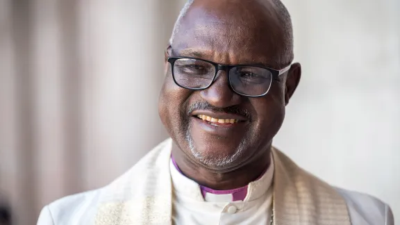 Lutheran World Federation president Archbishop Musa Panti Filibus Photo: LWF/Albin Hillert