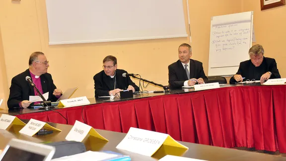 Participants at the panel discussion on the 2017 Reformation anniversary. Photo: Gerhard Frey-Reininghaus