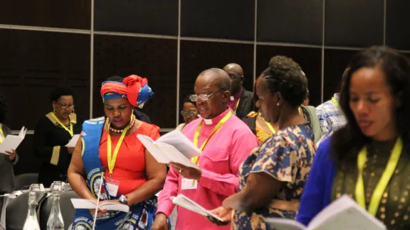 Delegates at the Africa Pre-Assembly, Johannesburg, South Africa, February 2017. Photo: LWF/A. WeyermÃ¼ller