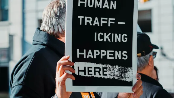 Webinar showcases churchesâ work to bring support and hope to survivors of human trafficking. Photo: Hermes Rivera on Unsplash