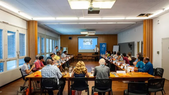 Participants in the 2019 LWF Third International Lay Leadersâ Seminar, held in Geneva and Wittenberg. Photo: LWF/S. Gallay