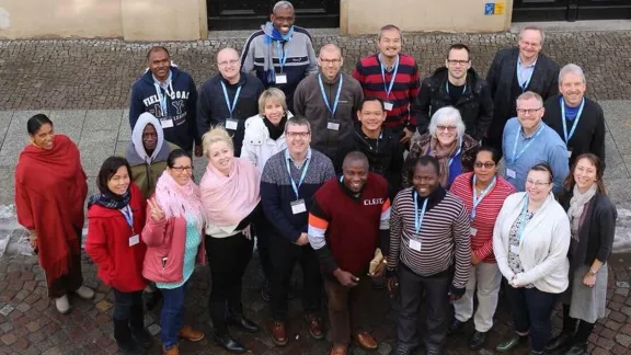 Participants at the 17th International Seminar for Pastors in Lutherstadt Wittenberg that took place from March 3rd to March 17th, 2018. Photo: LWB-Zentrum Wittenberg 