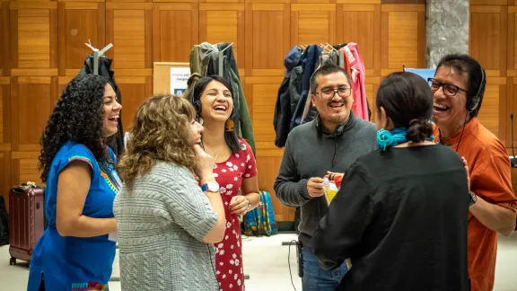 The Lutheran World Federation, along with partners World Council of Churches, FinnChurchAid, Church of Sweden, and Mission 21, set up a four-day training workshop on Women Human Rights Advocacy for Faith-Based Organizations. Photo: LWF/S. Gallay