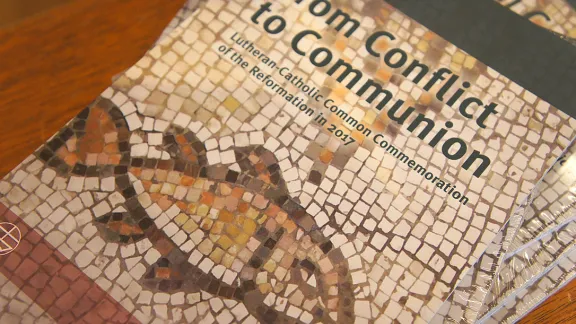 From Conflict to Communion describes jointly the history of the Reformation by the Lutherans and Roman Catholics. In telling the story together, they offer a powerful witness to a fragmented world, says Rev. Dr Martin Junge. Photo: LWF/S.Gallay