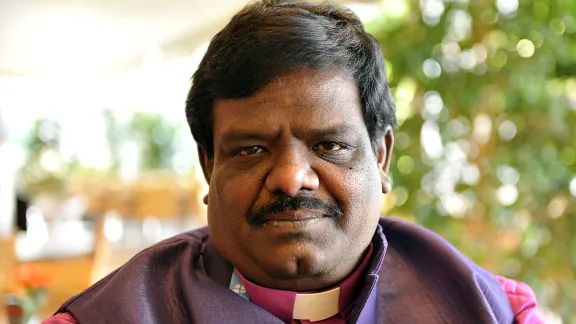 Rt Rev. O. Michael Benhur, Bishop of the South Andhra Lutheran Church. Photo: LWF/S. Gallay