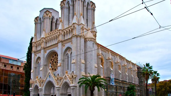 Die Basilika Notre-Dame in der südfranzösischen Stadt Nizza. Foto: LimeWave (CC-BY)