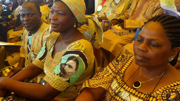 Being an agent of peace: Church service in celebration of the 100 years anniversary of The Lutheran Church of Christ in Nigeria (LCCN). Photo: Felix Samari LCCN/LWF