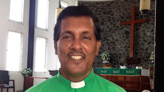 ELCG President Rev. Moses Prashad. Photo: LWF/P. Cuyatti