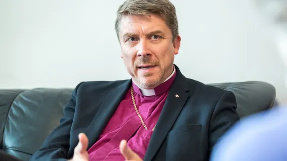 Archbishop Urmas Viilma, head of the Estonian Evangelical Lutheran Church Photo: LWF/A. Hillert 