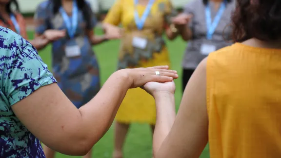 Women gather during LWFâs Asia Pre-Assembly in Bangkok, Thailand, in August 2016. Photo: LWF/A. Danielsson