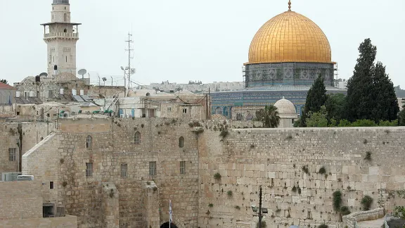 Die Altstadt von Jerusalem. Foto: LWB/M. Brown