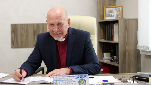 Jurij Nowgorodow, Erzbischof der Evangelisch-Lutherischen Kirche in Kasachstan. Foto: LWF/A. Weyermüller