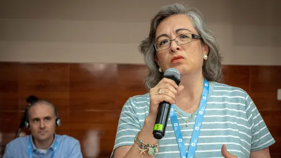 Rev. Angela Trejo Haager of the Mexican Lutheran Church, one of the coordinators of the LWF Women and Gender Justice Network of churches in Latin America and the Caribbean. Photo: LWF/A.Danielsson