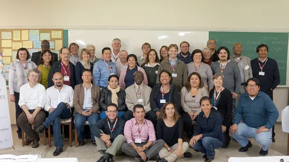 Participants at the LAC sustainability meeting. Photo: LWF LAC