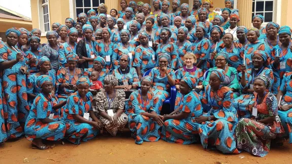 Pastorinnen und Laientheologinnen aus der Lutherischen Kirche Christi in Nigeria bei ihrer ersten gemeinsamen Konferenz 2018. Foto: LCCN