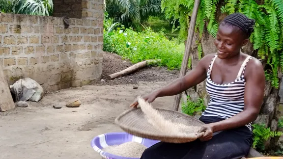 The Lutheran Church in Liberia initiates an ecumenical joint project to alleviate hunger through national rice farming. All photos: Rev. Linda Seyenkulo/LCL/ELCA