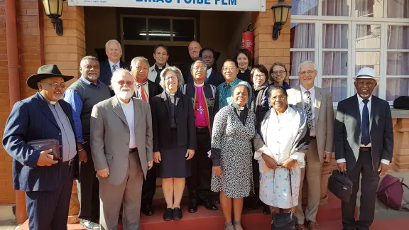 Participants in the 2019 meeting of the Lutheran-Pentecostal Dialogue in Antananarivo, Madagascar. Photo: MLC 