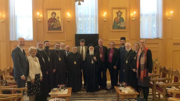 In Tirana (Albanien) trat unlängst erstmals der Ausschuss zur Vorbereitung der 18. Plenartagung der gemeinsamen internationalen Kommission zusammen, die den theologischen Dialog zwischen dem LWB und den orthodoxen Kirchen verantwortet. Foto: Archimandrit Agathangelos