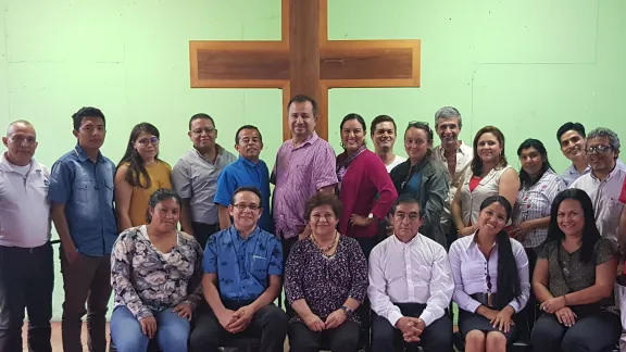 Participants at the LWF advocacy training workshop in San JosÃ©, Costa Rica, 14-16 July.  Photo: LWF/F. Wilches