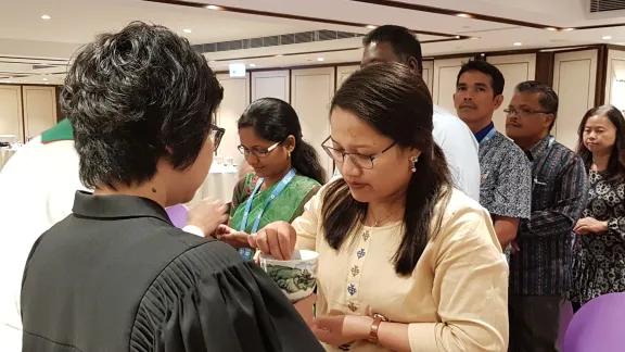 Closing service of the Asian Lutheran Identity Seminar in Hong Kong, 2017. Photo: LWF/P. Lok 