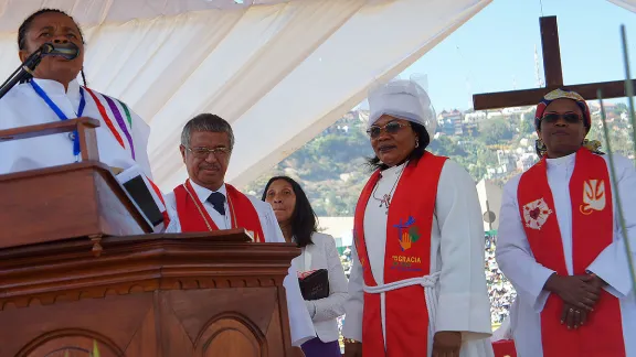 Guest and church leadership at the anniversary celebrations of MLC. Photo: LWF