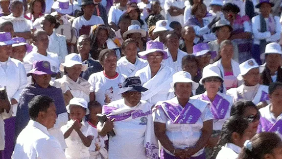 Fifteen thousand women attended the gathering in Antsirabe, Madagascar. Â© LWF/E. Neuenfeldt