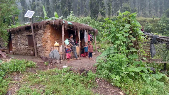 Karna BK lives in a modest village in the Dailekh district of Nepal. Photo: LWF Nepal