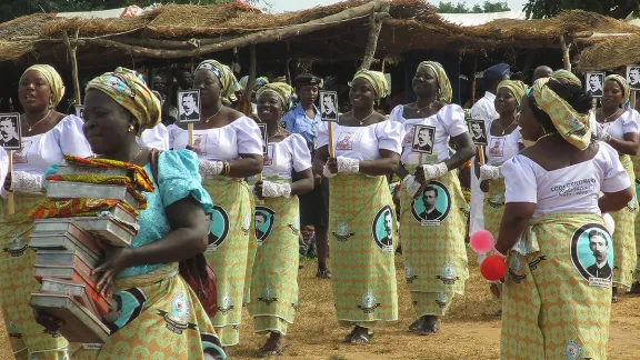 A group of LCCN women during the centennial of the church. Photo: LWF/ LCCN/ Felix Samari 