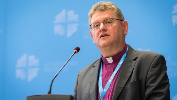 Bishop Samiec, from the Evangelical Church of the Augsburg Confession in Poland. Photo: LWF/Albin Hillert