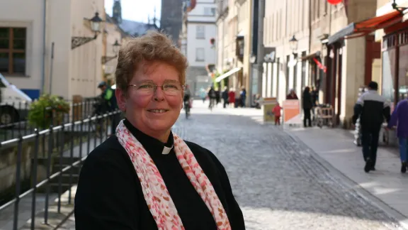 Bishop Barbara Collins (ELCA) at the LWF Retreat of Newly Elected Leaders. Photo: LWF/A.WeyermÃ¼ller