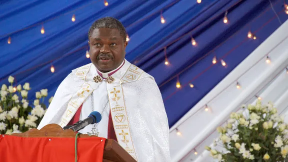 Evangelical Lutheran Church of Tanzania Presiding Bishop Dr Alex Malasusa: 