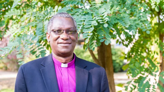 ELCT Presiding Bishop Dr Fredrick Onael Shoo. Photo: LWF/S. Gallay