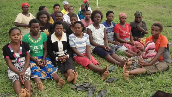 Young women in Rwamwanja settlement were one of the focal groups in the consultations. Photo: LWF/ S. Oftadeh