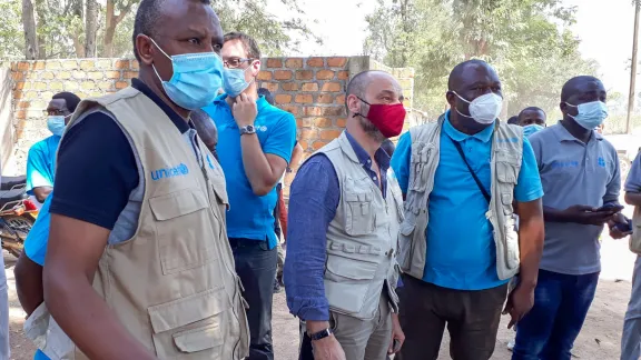 Unicef visit to CAR