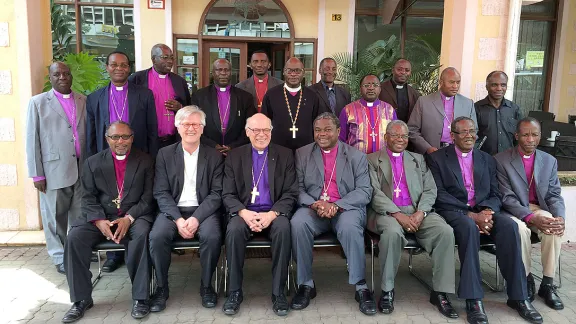 Consultation participants from Germany and Tanzania after the consultations. Photos: ELCB