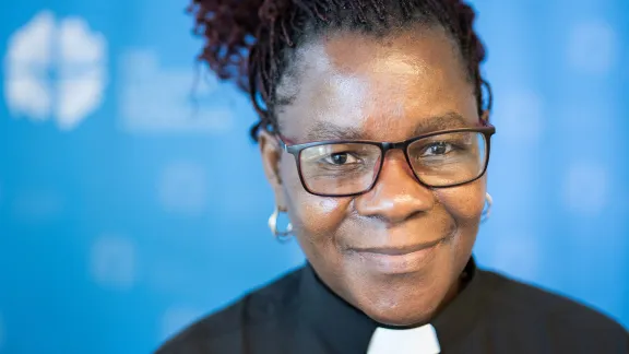 Rev. Elitha Moyo Gender Justice Coordinator for the ELCZ says, âWe need to appreciate each other regardless of gender.â Photo: LWF/Albin Hillert