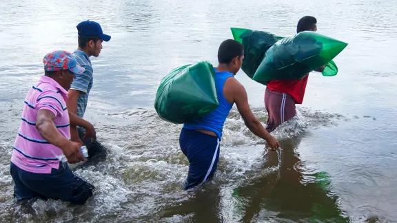 Auf dem Weg der irregulären Migration von El Salvador zur US-Grenze gibt es viele Risiken. Foto: F. Arucha/Salvadorianische Lutherische Kirche