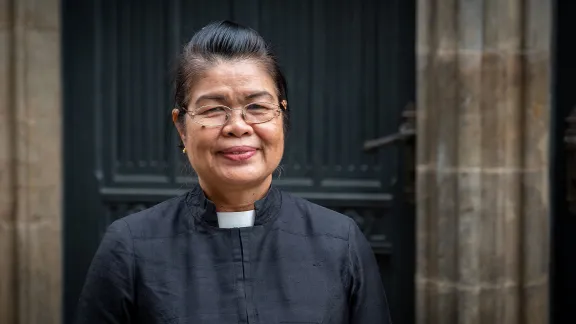 Rev. Jongkolnee Sampachanyanon Sim became one of the first two women ordained in The Evangelical Lutheran Church of Thailand in 2018. Photo: LWF/A.Danielsson