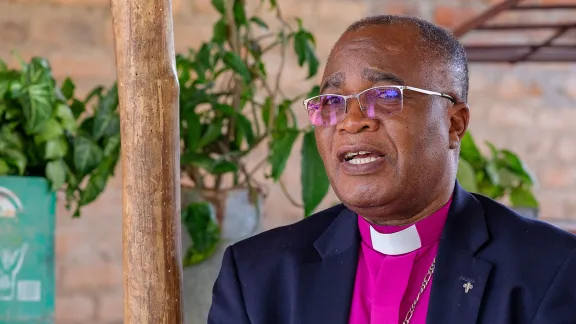 Dr. Joseph Bvumbwe ist Bischof der Evangelisch-Lutherischen Kirche in Malawi (ELKM) und Präsident der Lutherischen Gemeinschaft im Südlichen Afrika (LUCSA). Foto: LWB/A. Danielsson