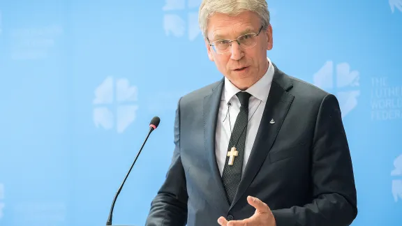 Rev. Dr Olav Fykse Tveit. Photo:LWF/Albin Hillert